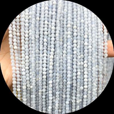 Wielokolorowe, polerowane, okrągłe, mini koraliki z kamieni szlachetnych, kwarc ogrodowy, kamień księżycowy, dla doskonałego rzemiosła i designu