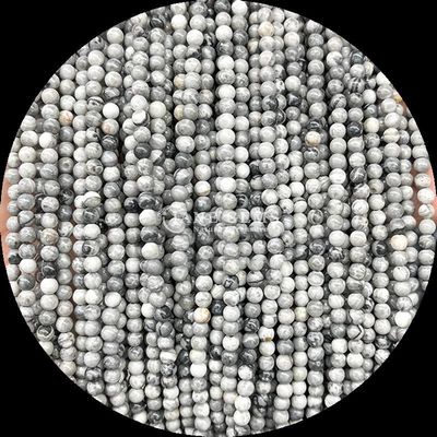 Gems Bead 4mm Wielokolorowy Różnorodny Naturalny Kryształowy Kamień Mini Okrągły Tourmaline Luźne koraliki Struny dla wymagań klienta